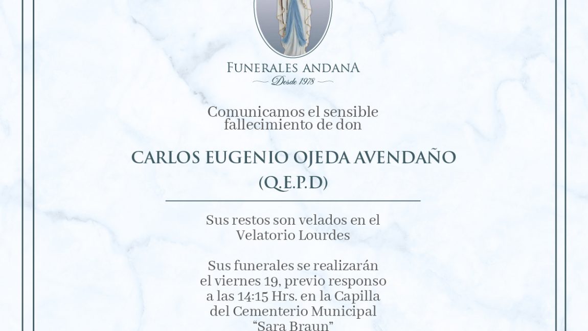 Carlos Eugenio Ojeda Avendaño