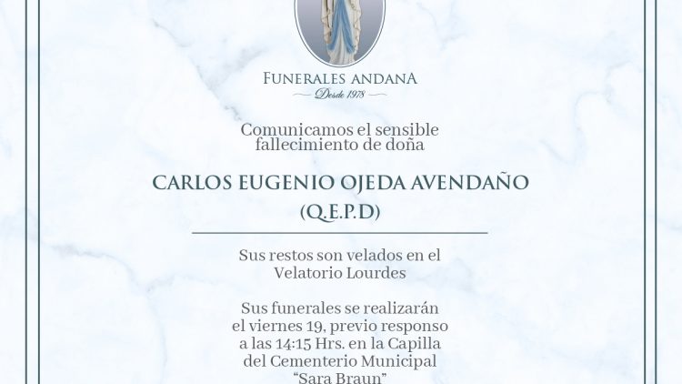 Carlos Eugenio Ojeda Avendaño