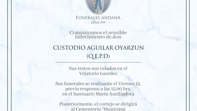 Custodio Aguilar Oyarzun