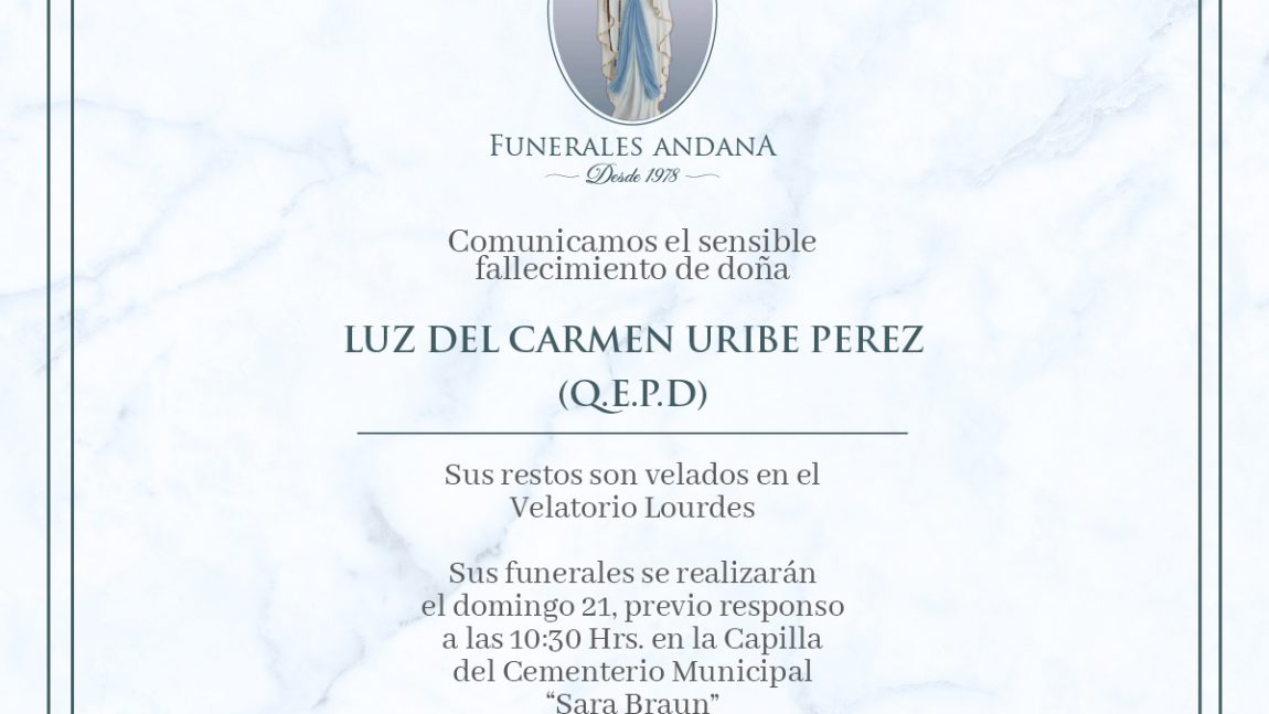 Luz del Carmen Uribe Perez