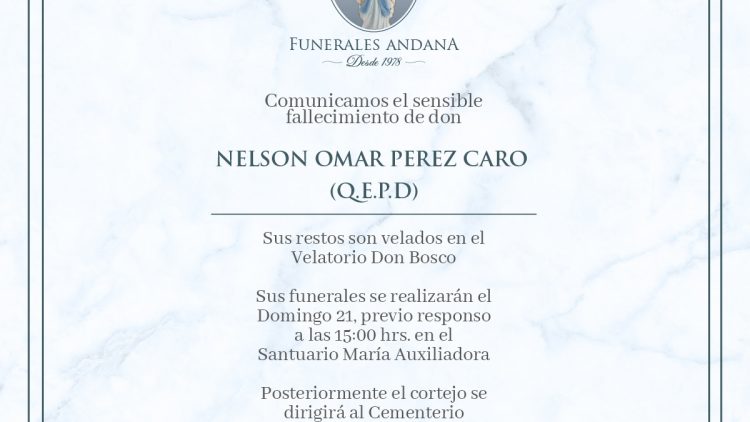 Nelson Omar Perez Caro