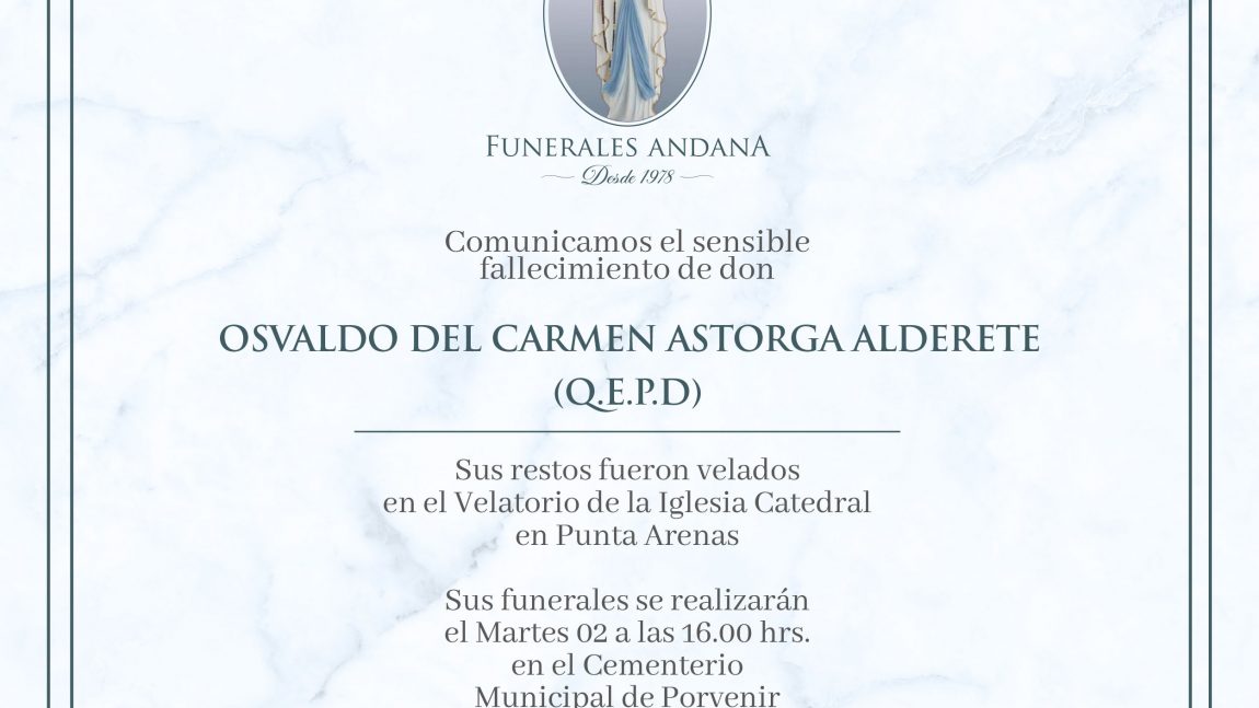 Osvaldo Del Carmen Astorga Alderete