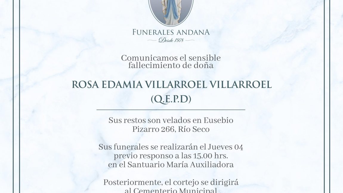 Rosa Edamia Villarroel Villarroel