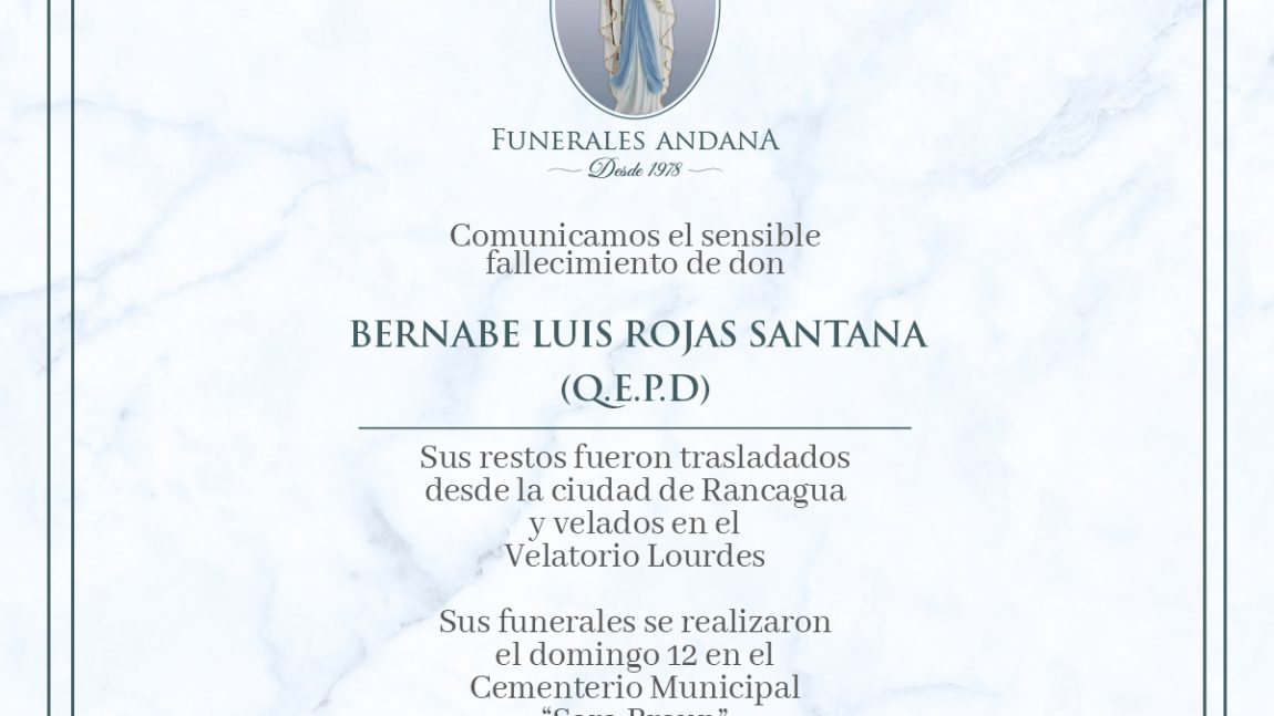 Bernabe Luis Rojas Santana