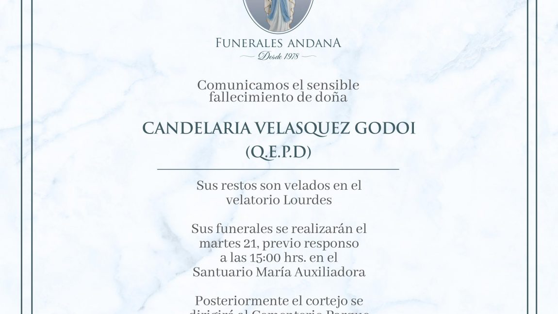Candelaria Velasquez Godoi