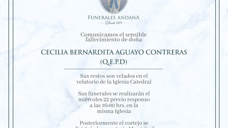 Cecilia Bernardita Aguayo Contreras