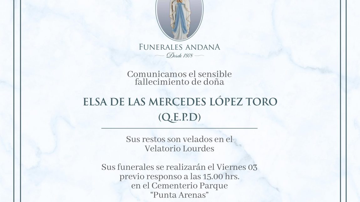 Elsa de las Mercedes López Toro