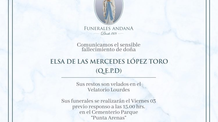 Elsa de las Mercedes López Toro