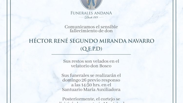 Héctor René Segundo Miranda Navarro