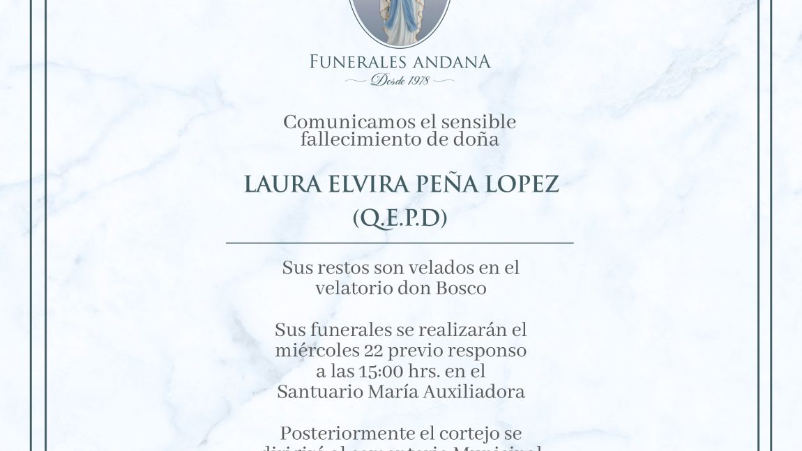 Laura Elvira Peña Lopez