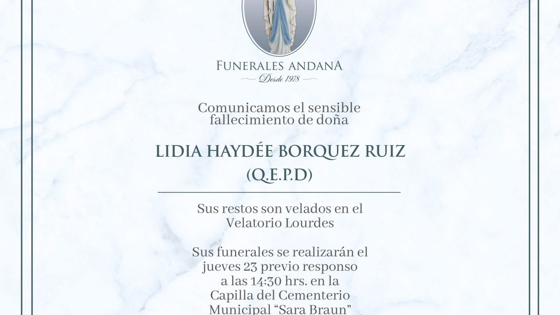 Lidia Haydée Borquez Ruiz