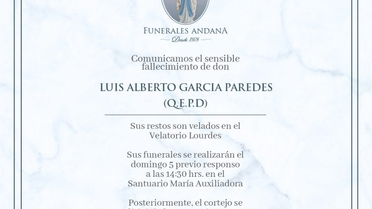 Luis Alberto Garcia Paredes