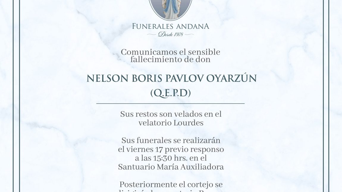 Nelson Boris Pavlov Oyarzún