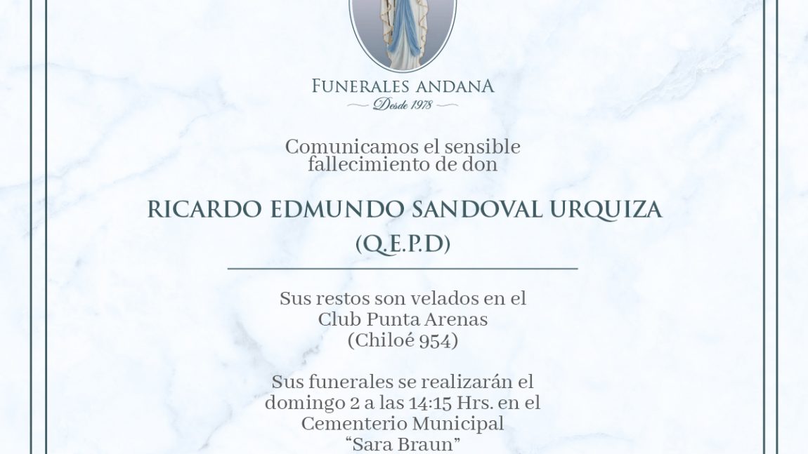 Ricardo Edmundo Sandoval Urquiza