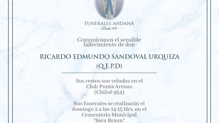 Ricardo Edmundo Sandoval Urquiza