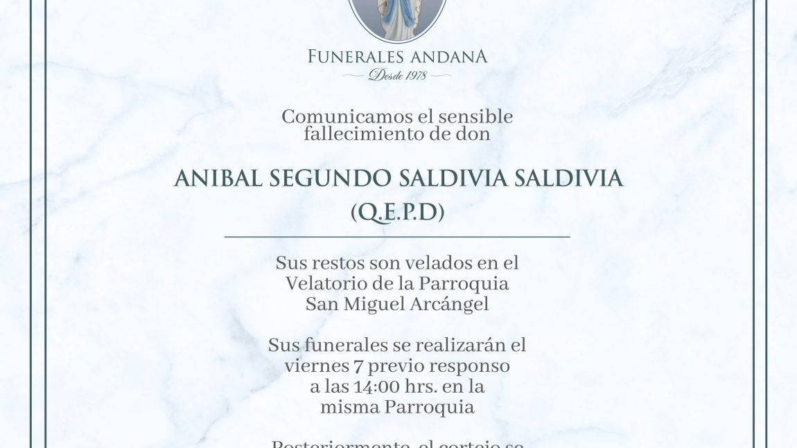 Anibal Segundo Saldivia Saldivia