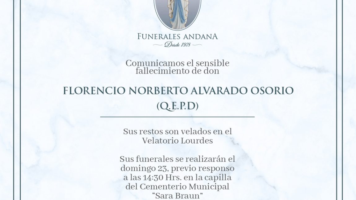 Florencio Norberto Alvarado Osorio