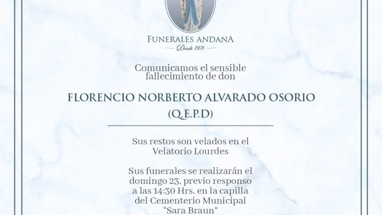 Florencio Norberto Alvarado Osorio