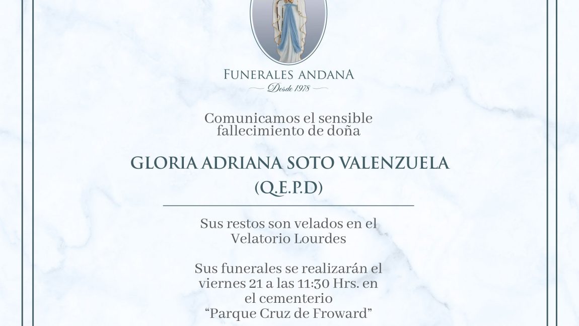 Gloria Adriana Soto Valenzuela