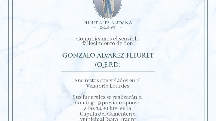 Gonzalo Alvarez Fleuret