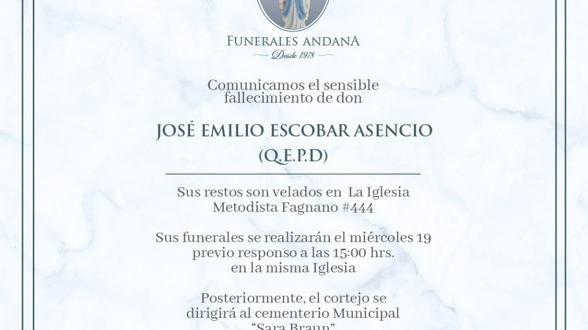 José Emilio Escobar Asencio