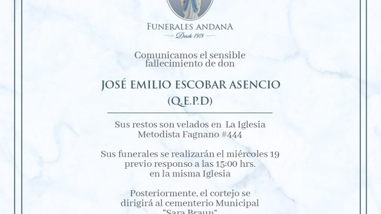 José Emilio Escobar Asencio