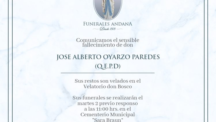 Jose Alberto Oyarzo Paredes