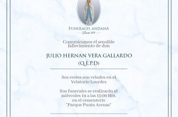 Julio Hernan Vera Gallardo