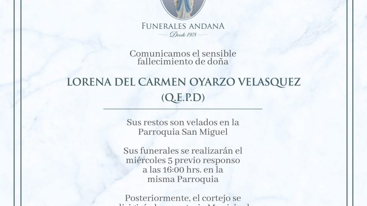 Lorena Del Carmen Oyarzo Velasquez