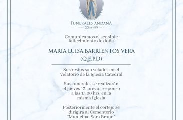 Maria Luisa Barrientos Vera