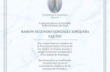 Ramon Segundo Gonzalez Jorquera