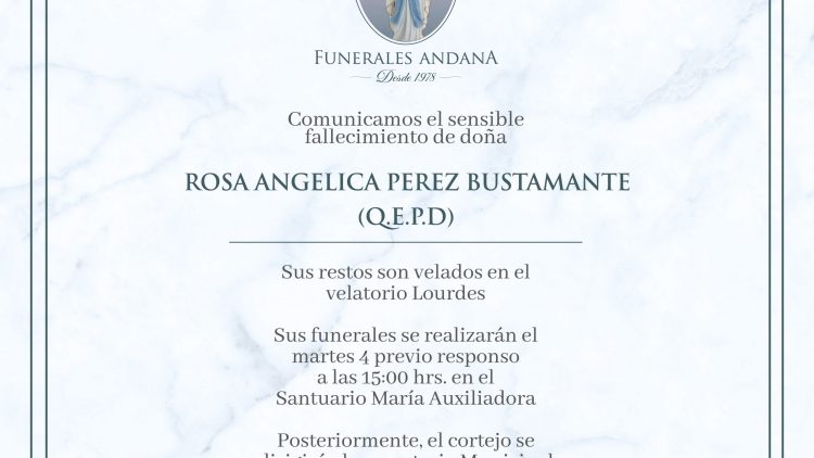 Rosa Angelica Perez Bustamante