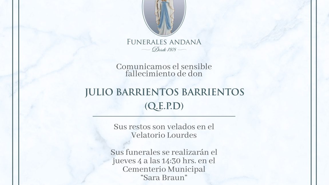 Julio Barrientos Barrientos