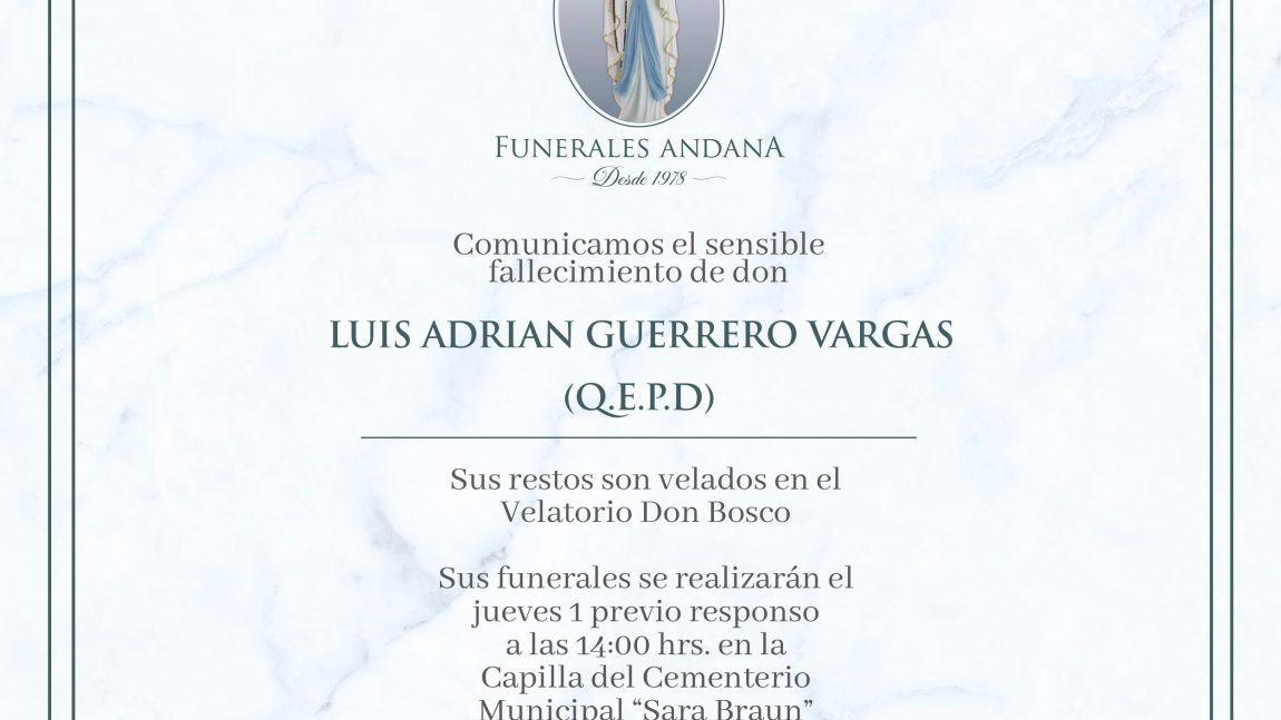 Luis Adrian Guerrero Vargas
