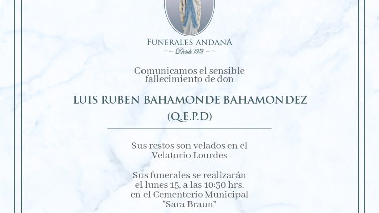 Luis Ruben Bahamonde Bahamondez