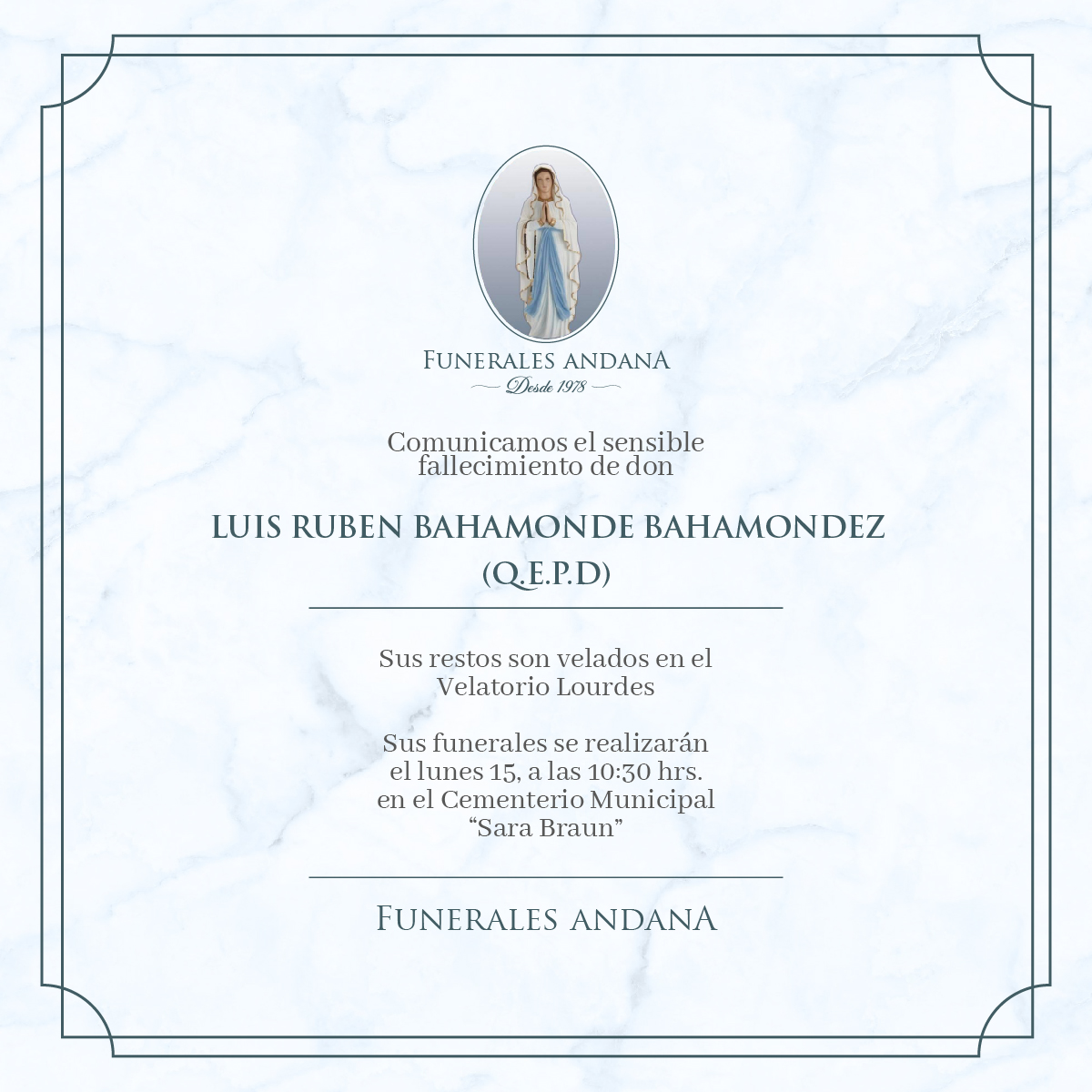 Luis Ruben Bahamonde Bahamondez