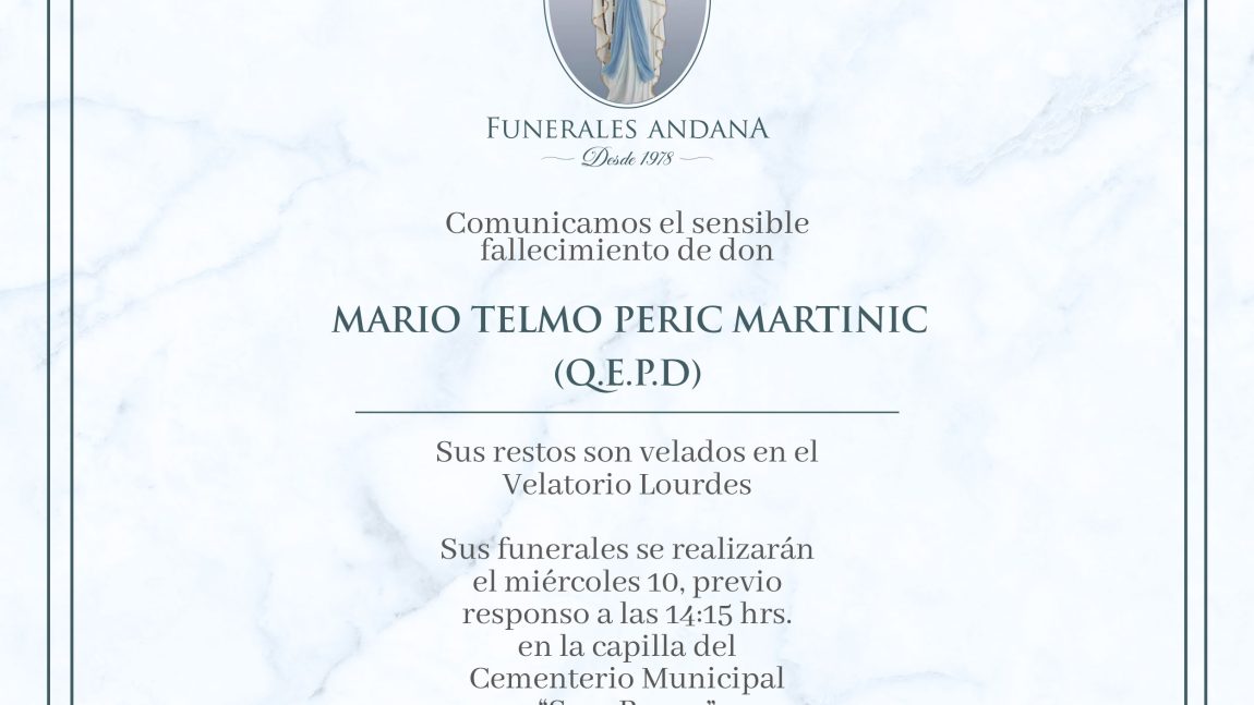 Mario Telmo Peric Martinic
