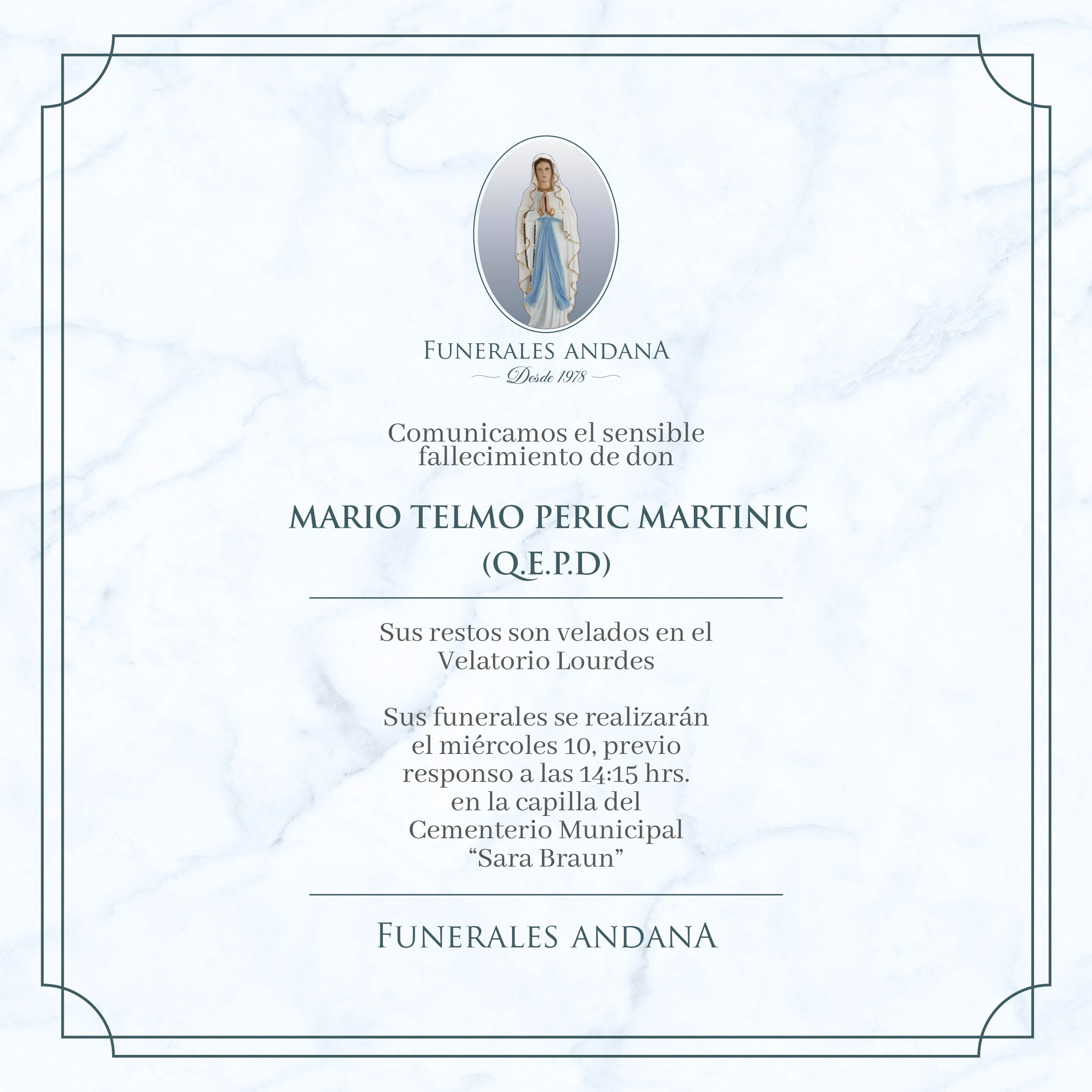 Mario Telmo Peric Martinic