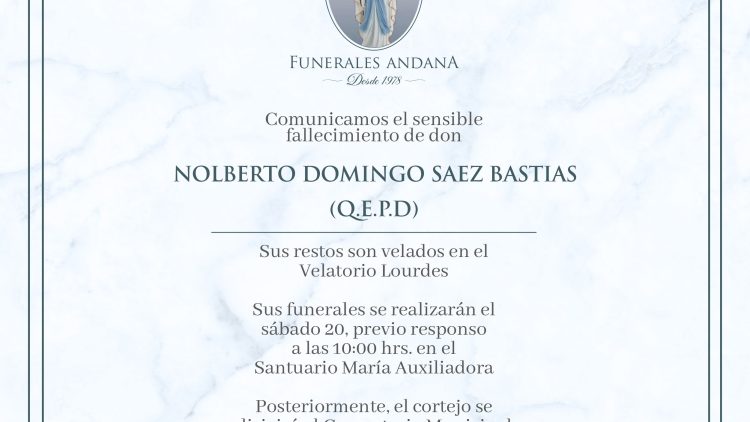 Nolberto Domingo Saez Bastias