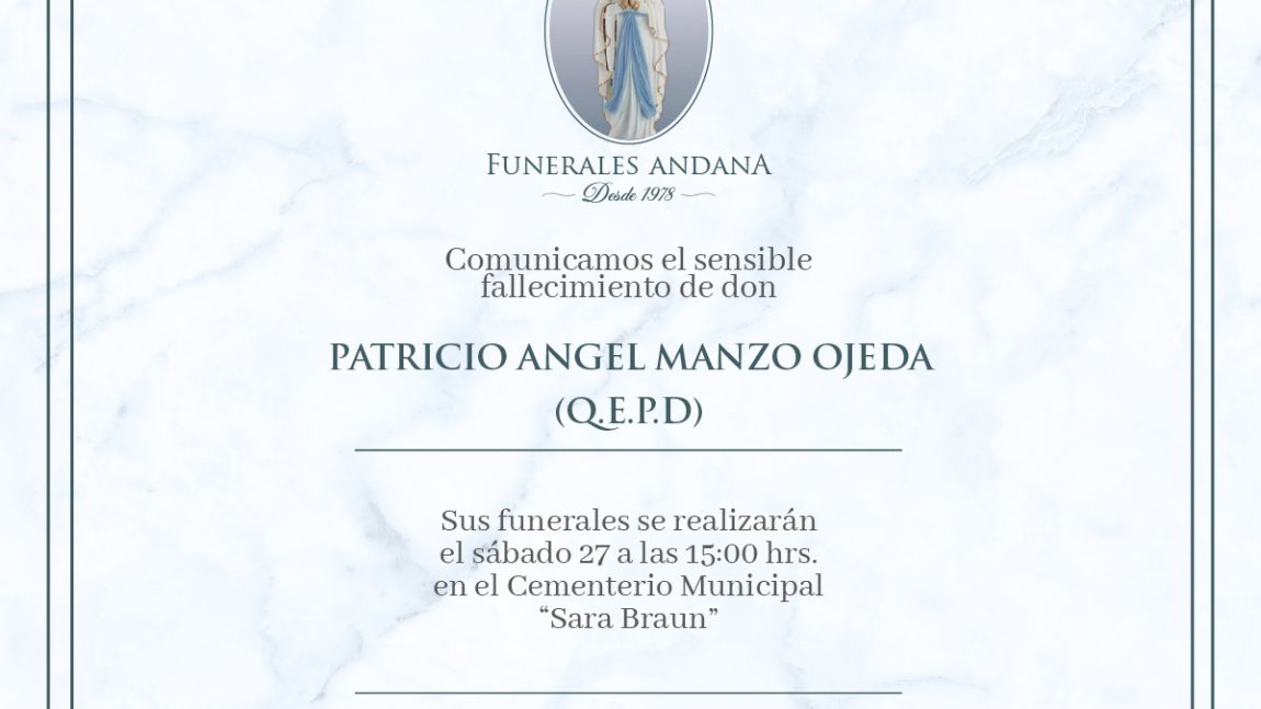 Patricio Angel Manzo Ojeda