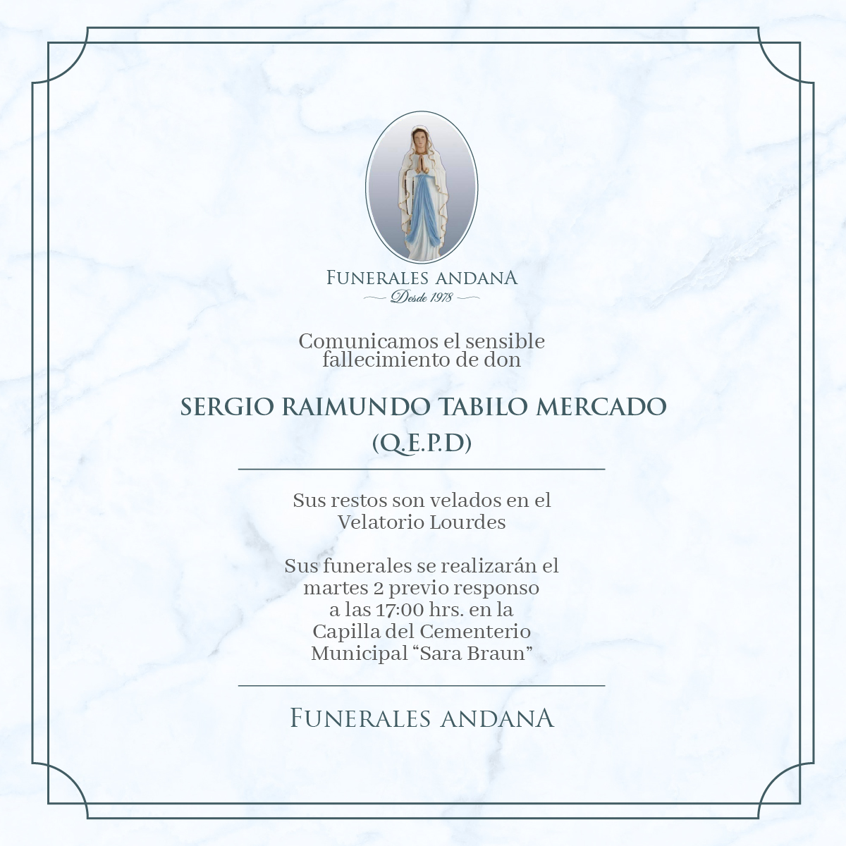 Sergio Raimundo Tabilo Mercado