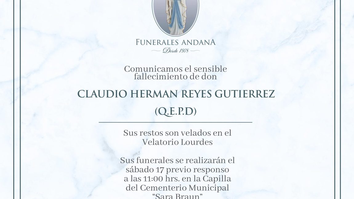 Claudio Herman Reyes Gutierrez