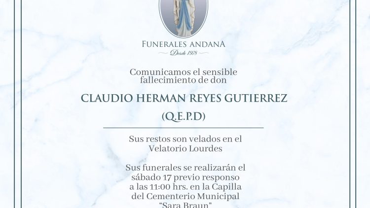 Claudio Herman Reyes Gutierrez