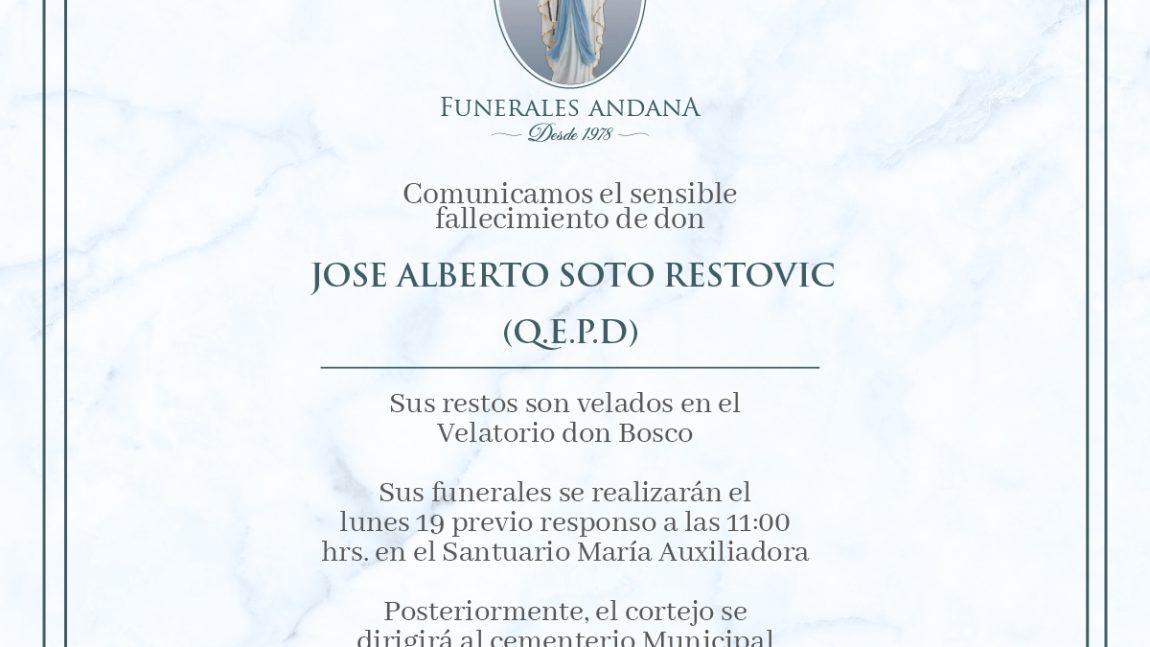 Jose Alberto Soto Restovic