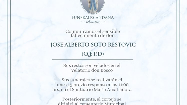 Jose Alberto Soto Restovic