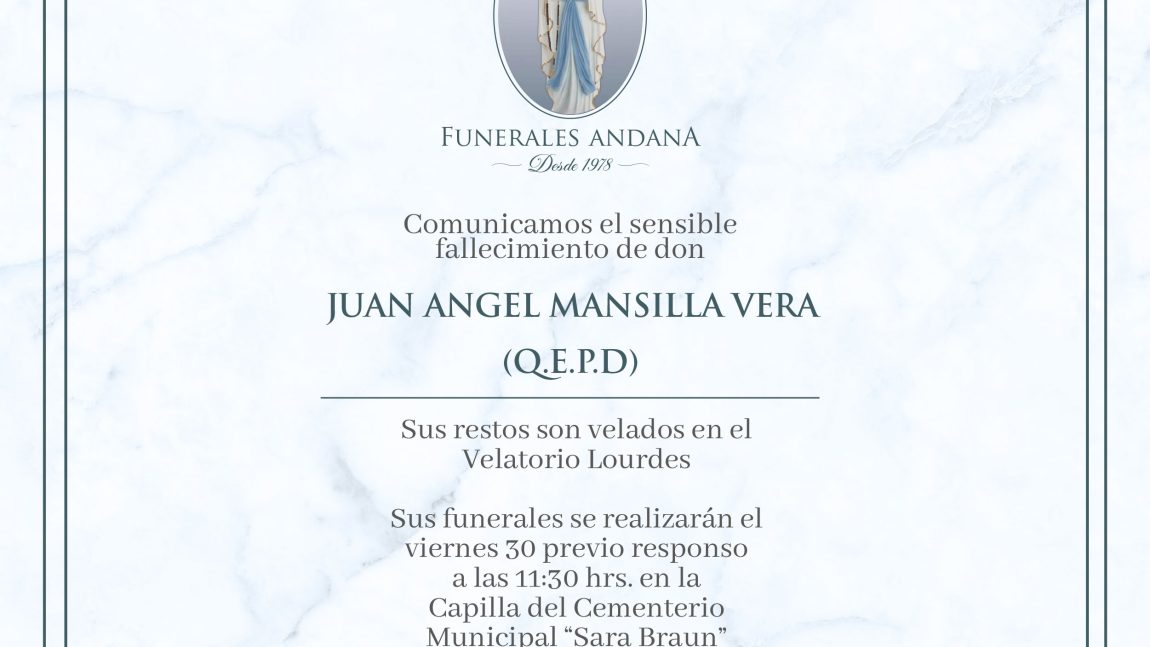 Juan Angel Mansilla Vera