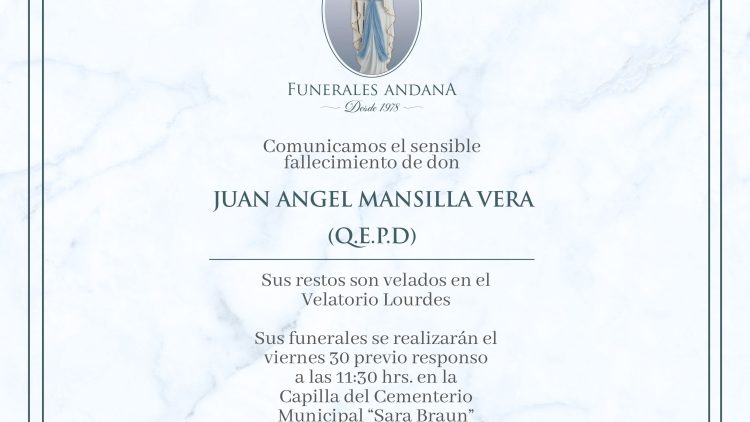 Juan Angel Mansilla Vera