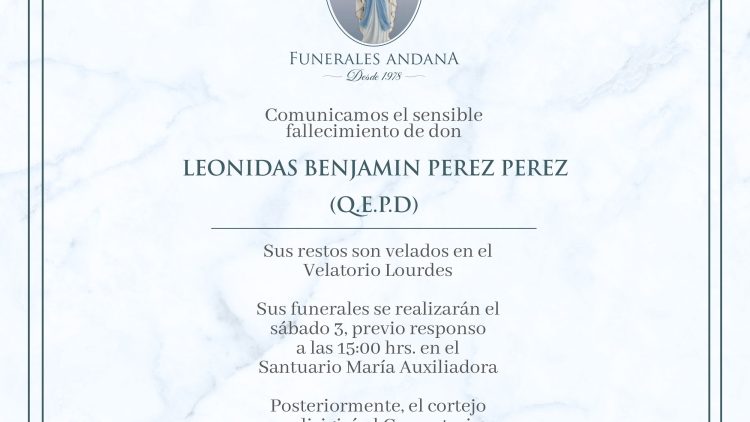 Leonidas Benjamin Perez Perez