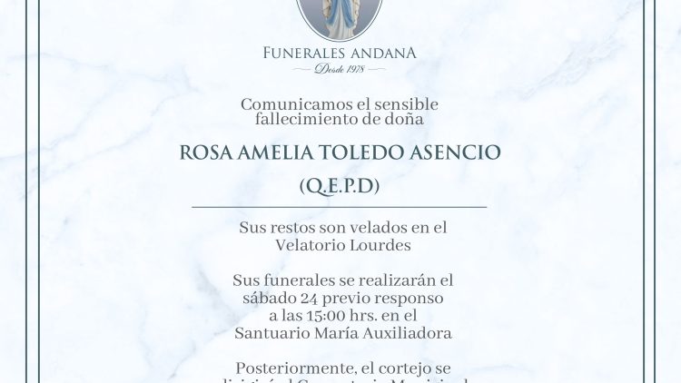 Rosa Amelia Toledo Asencio