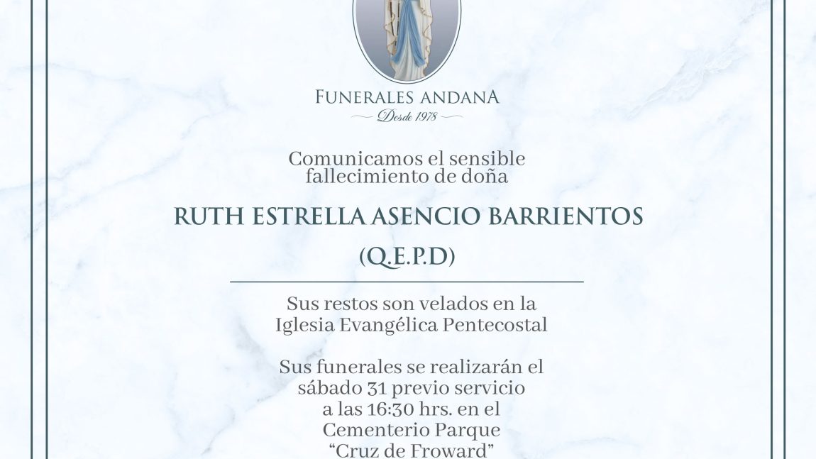 Ruth Estrella Asencio Barrientos